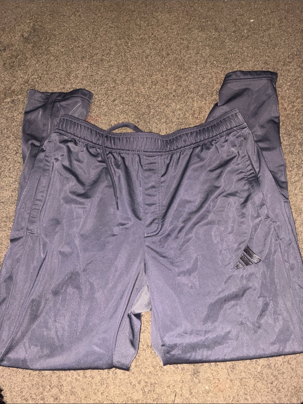 adidas Men's Navy Blue Track Joggers